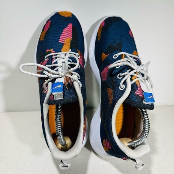 Nike Roshe One JCRD Print Athletic Shoes Multicolor 845009-400 Women’s Sz 7.5 - Picture 6 of 9